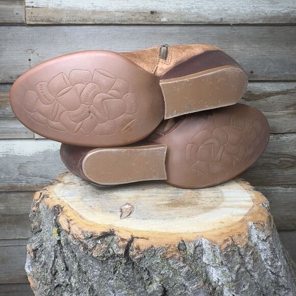 Kork-Ease Brown Suede Booties sz 8.5 - Picture 7 of 8